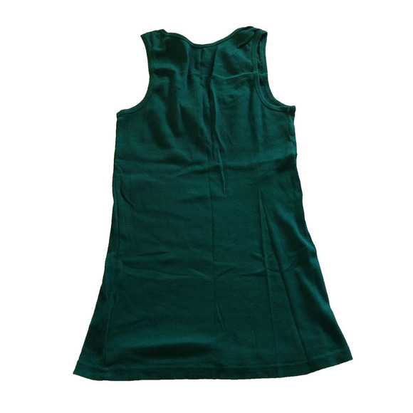 Old Navy Y2K Embellished Tank Going Out Top Size L New Green Scoop Neck Cami - Picture 5 of 5